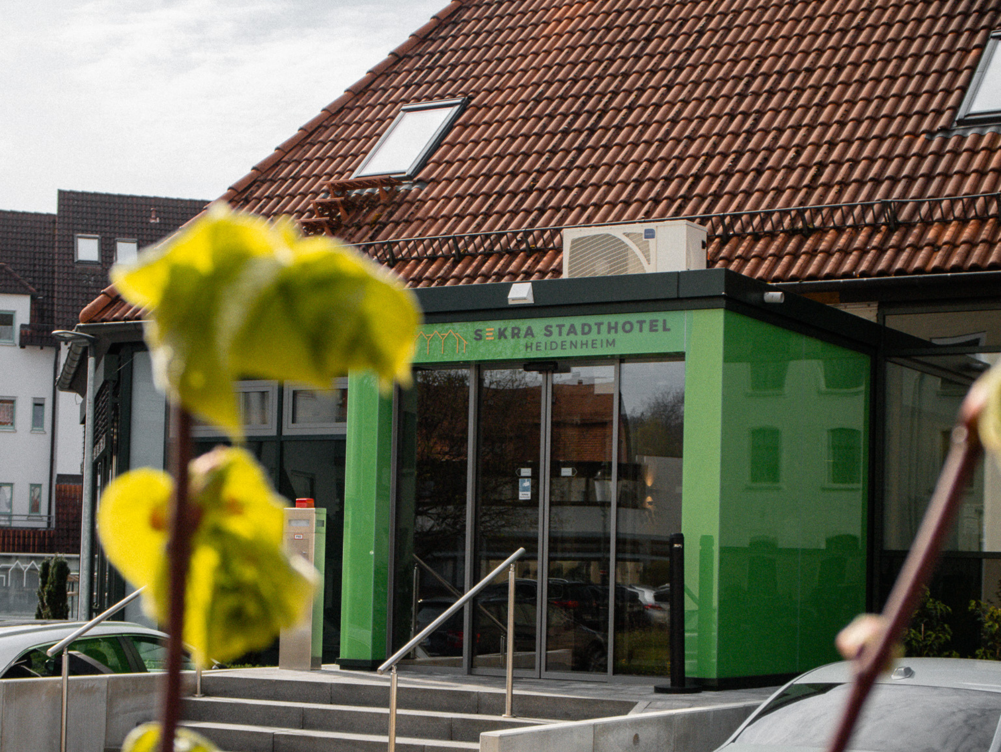 SEKRA Stadthotel Heidenheim - Eingang